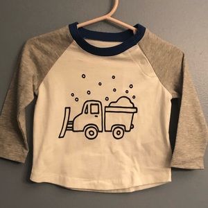 Baby Gap dump truck shirt